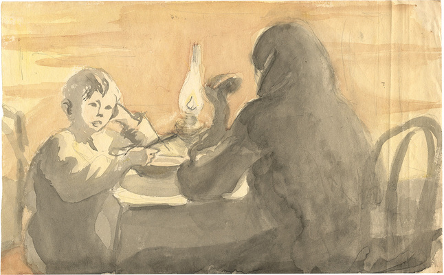 Козулина Татьяна Сергеевна. Обед в военное время